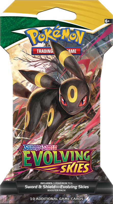 Pokemon TCG: Sword & Shield - Evolving Skies Single Sleeved Blister Pack