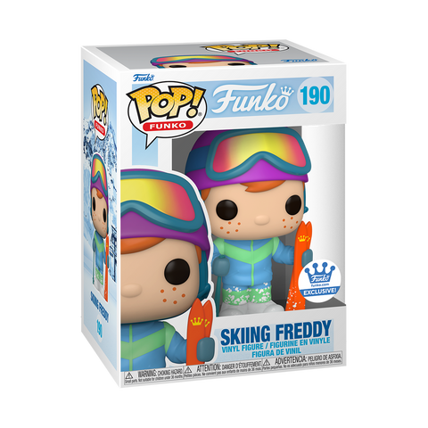 Funko Pop! FREDDY FUNKO SKIING FREDDY #190 [*FUNKO SHOP EXCLUSIVE*]*PREORDER*