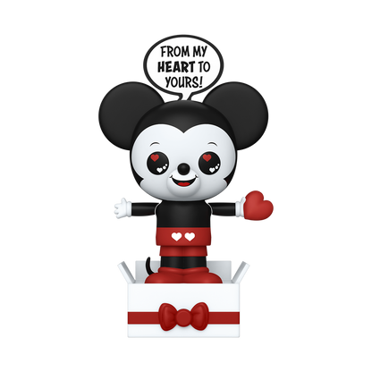 FUNKO POPSIES VALENTINE'S DAY MICKEY MOUSE - DISNEY - FROM MY HEART TO YOURS