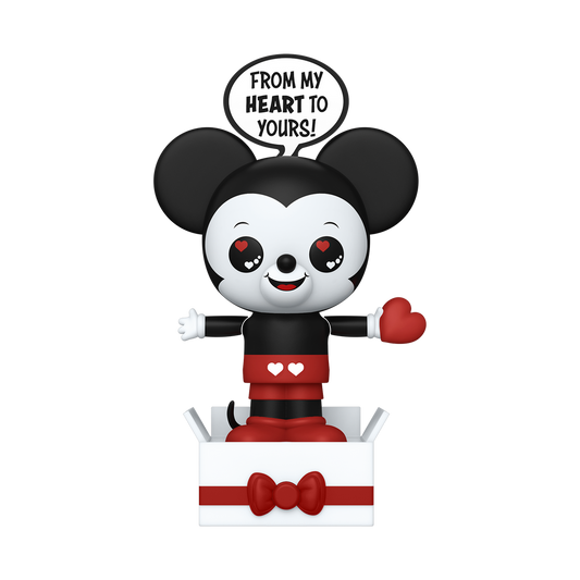 FUNKO POPSIES VALENTINE'S DAY MICKEY MOUSE - DISNEY - FROM MY HEART TO YOURS