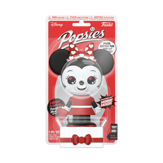 FUNKO POPSIES VALENTINE'S DAY MINNIE MOUSE - DISNEY - YOU'RE MY ONE AND ONLY!