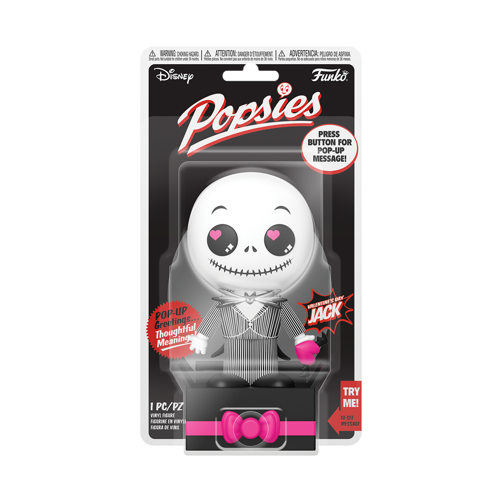 FUNKO POPSIES VALENTINE'S DAY JACK - THE NIGHTMARE BEFORE CHRISTMAS - YOU'RE A BEAUTIFUL NIGHTMARE!