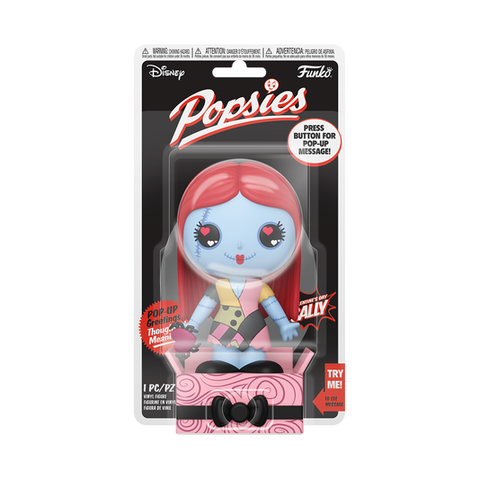 FUNKO POPSIES SALLY WITH HEART - THE NIGHTMARE BEFORE CHRISTMAS - YOU'RE TERRIBLY NICE!