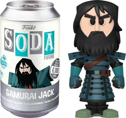 SAMURAI JACK ARMORED JACK FUNKO SODA VINYL LIMITED EDITION