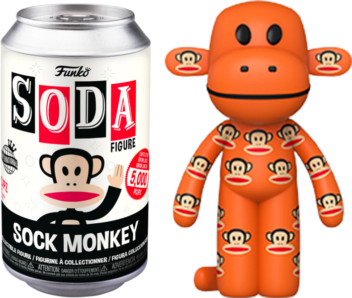 PAUL FRANK SOCK MONKEY FUNKO SODA VINYL LIMITED EDITION