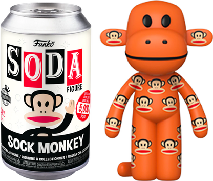 PAUL FRANK SOCK MONKEY FUNKO SODA VINYL LIMITED EDITION