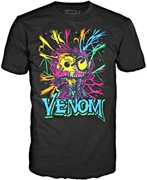 Marvel Venom Black Light T-Shirt Funko (T-SHIRT ONLY)