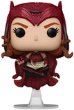 FUNKO POP! MARVEL: WANDAVISION - SCARLET WITCH [W/ DARKHOLD BOOK] #823
