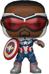 Funko Pop! MARVEL FALCON AND WINTER SOLDIER - CAPTAIN AMERICA SAM WILSON WITH SHIELD #818 *PREORDER* *AMAZON EXCLUSIVE*