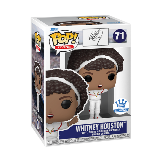 Funko Pop! Music - Whitney Houston (Super Bowl 1991) #71 [Funko Shop Exclusive]