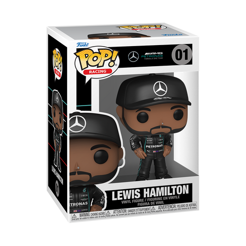 FUNKO POP! RACING MERCEDES-AMG PETRONAS FORMULA ONE TEAM LEWIS HAMILTON #01