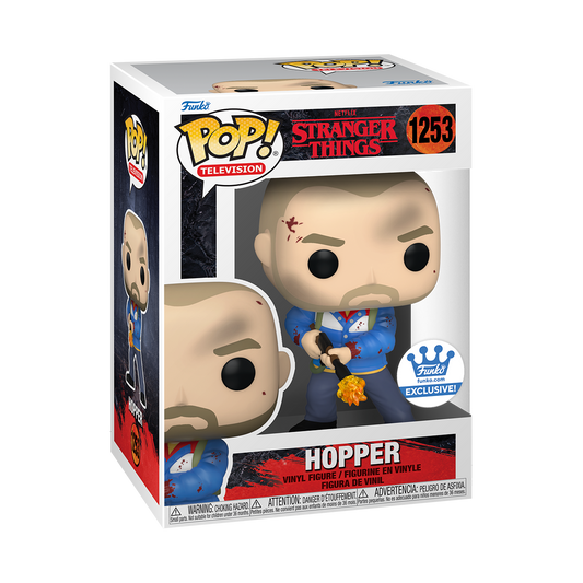 FUNKO POP! TELEVISION STRANGER THINGS HOPPER [FUNKO SHOP EXCLUSIVE] #1253
