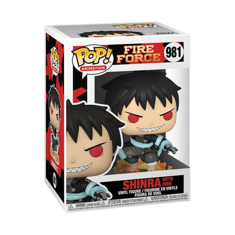 Funko Pop! Animation Fire Force - Shinra With Fire #981