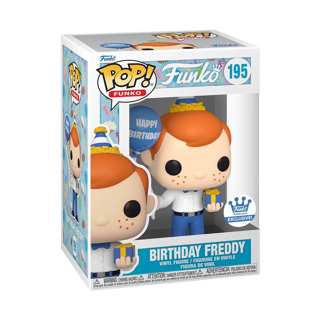 FUNKO POP! FREDDY BIRTHDAY FUNKO #195
