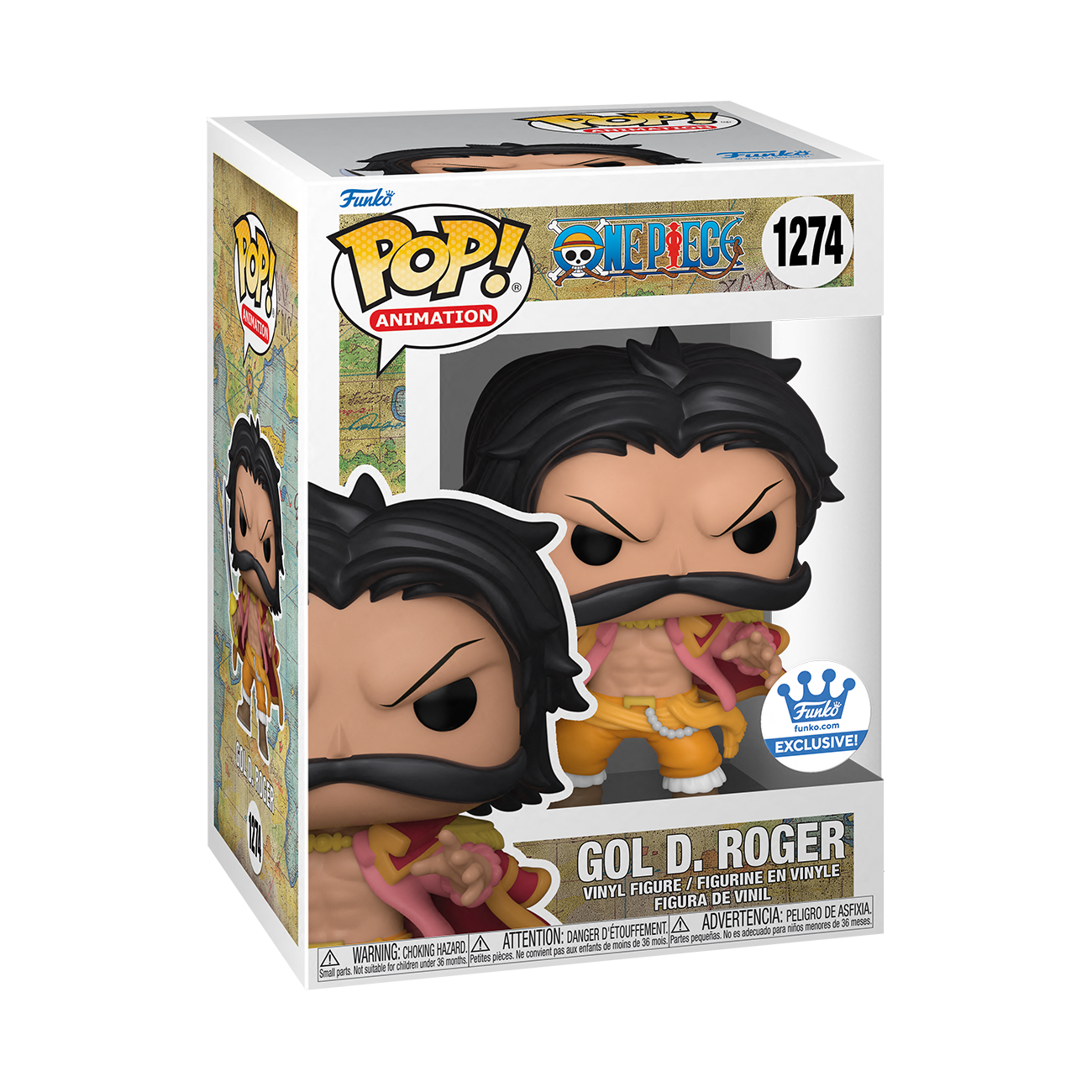 Funko Pop! Anime: One Piece - Gol D. Roger #1274 [Funko Shop Exclusive]