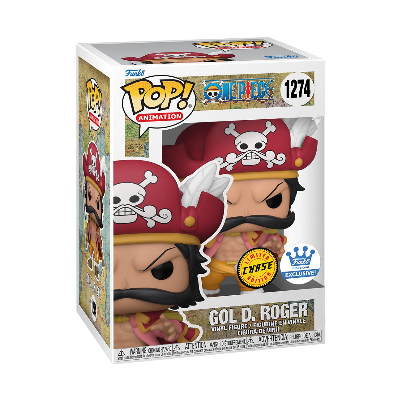 Funko Pop! Anime: One Piece - Gol D. Roger #1274 [Funko Shop Exclusive]