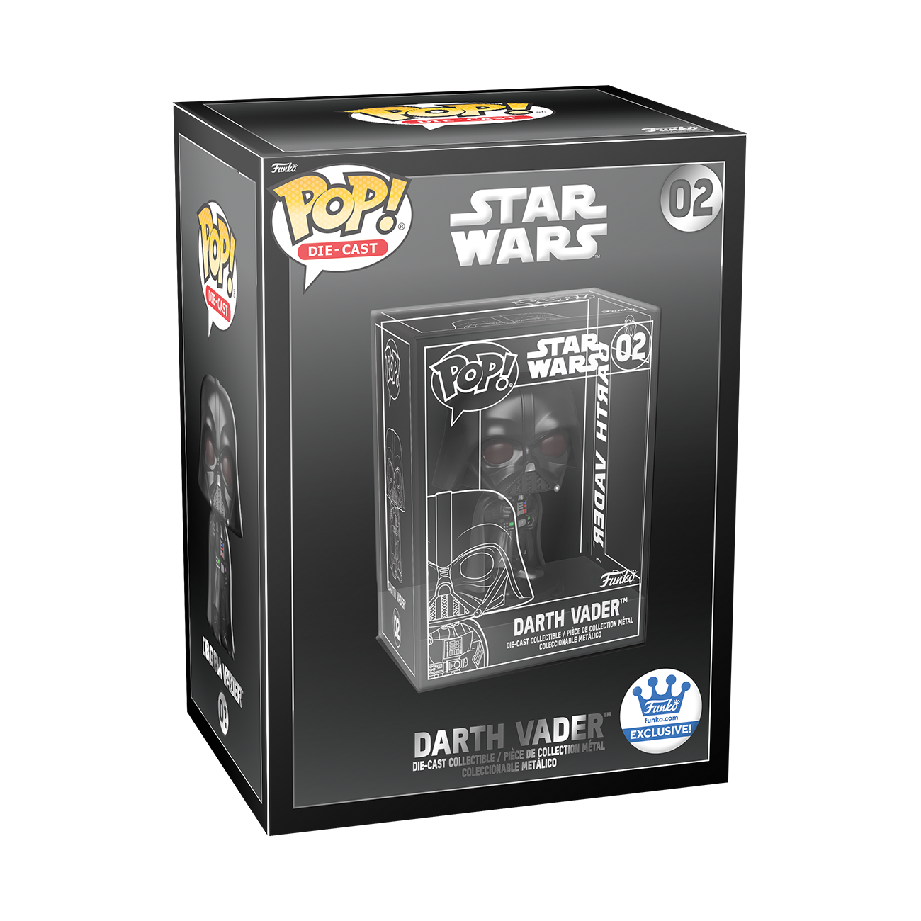 FUNKO POP! STAR WARS Die Cast DARTH VADER #01 DIECAST *SEALED* *CHANCE OF CHASE*