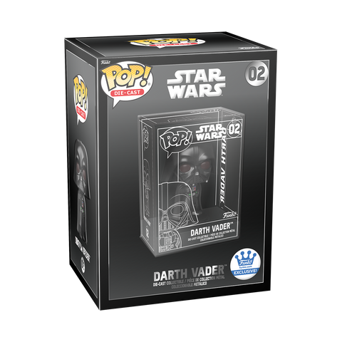 FUNKO POP! STAR WARS Die Cast DARTH VADER #01 DIECAST *SEALED* *CHANCE OF CHASE*