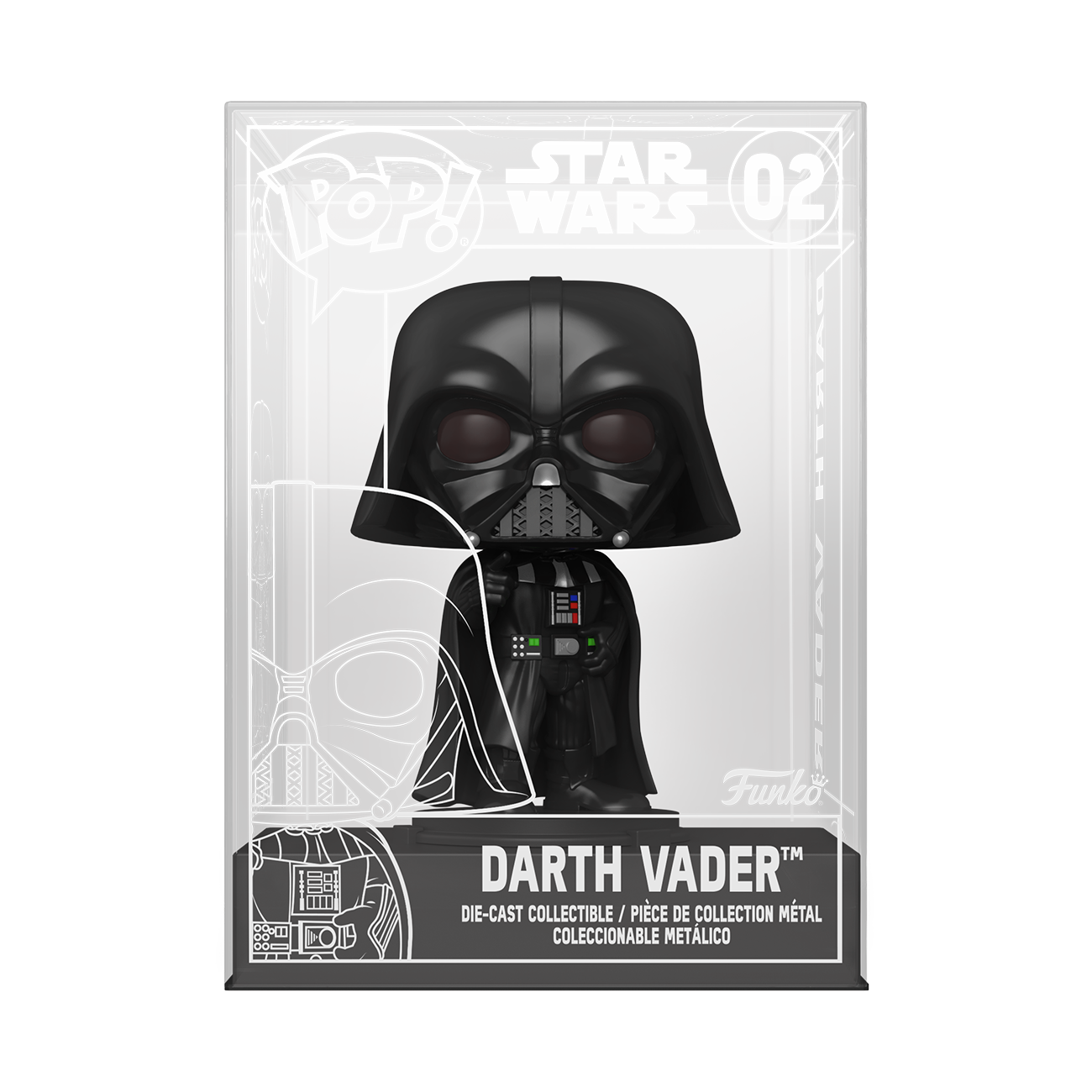 FUNKO POP! STAR WARS Die Cast DARTH VADER #01 DIECAST *SEALED* *CHANCE OF CHASE*