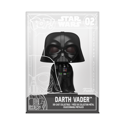 FUNKO POP! STAR WARS Die Cast DARTH VADER #01 DIECAST *SEALED* *CHANCE OF CHASE*