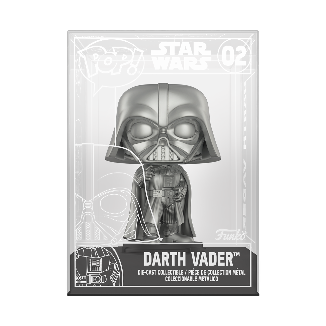 FUNKO POP! STAR WARS Die Cast DARTH VADER #01 DIECAST *SEALED* *CHANCE OF CHASE*