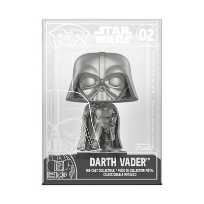 FUNKO POP! STAR WARS Die Cast DARTH VADER #01 DIECAST *SEALED* *CHANCE OF CHASE*