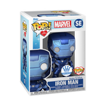 Funko Pop! MARVEL IRON MAN METALLIC (MAKE-A-WISH) [FUNKO SHOP EXCLUSIVE] SE