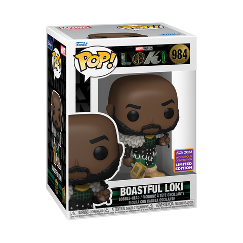 Funko Pop! MARVEL BOASTFUL LOKI #984 [WONDROUS SHARED CONVENTION]