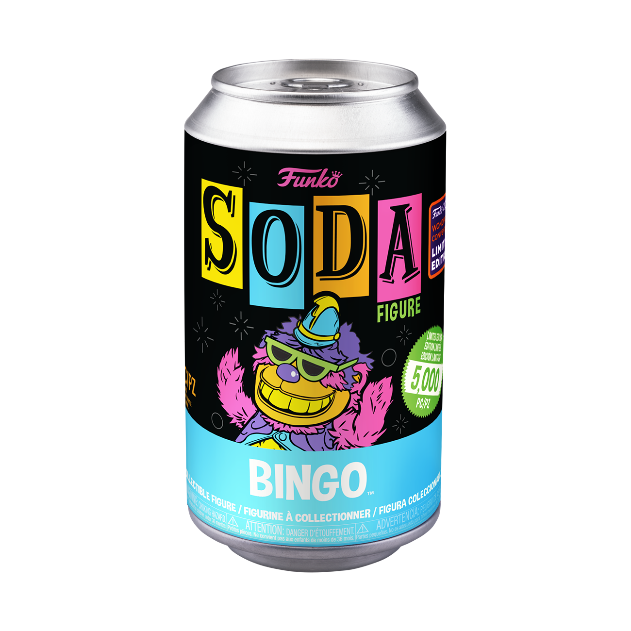 Funko SODA VINYL BINGO (BLACK LIGHT) - THE BANANA SPLITS [WONDROUS SHARED CONVENTION]