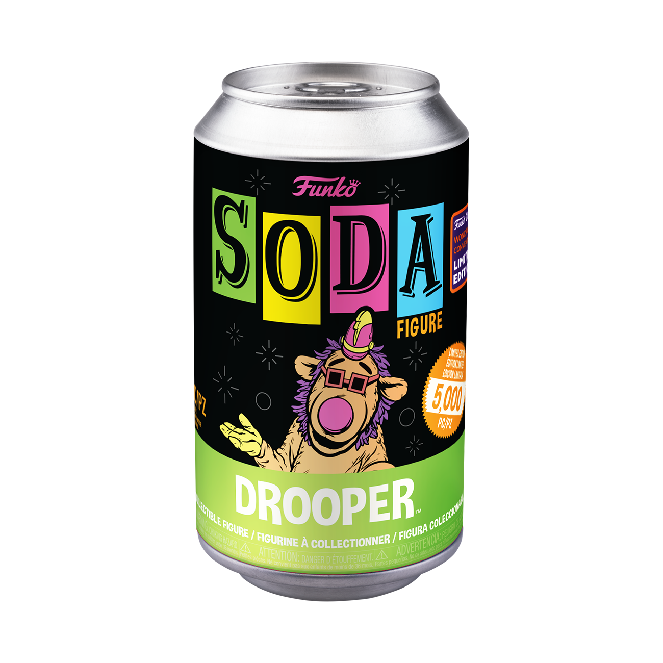 Funko SODA VINYL DROOPER (BLACK LIGHT) - THE BANANA SPLITS [WONDROUS SHARED CONVENTION]