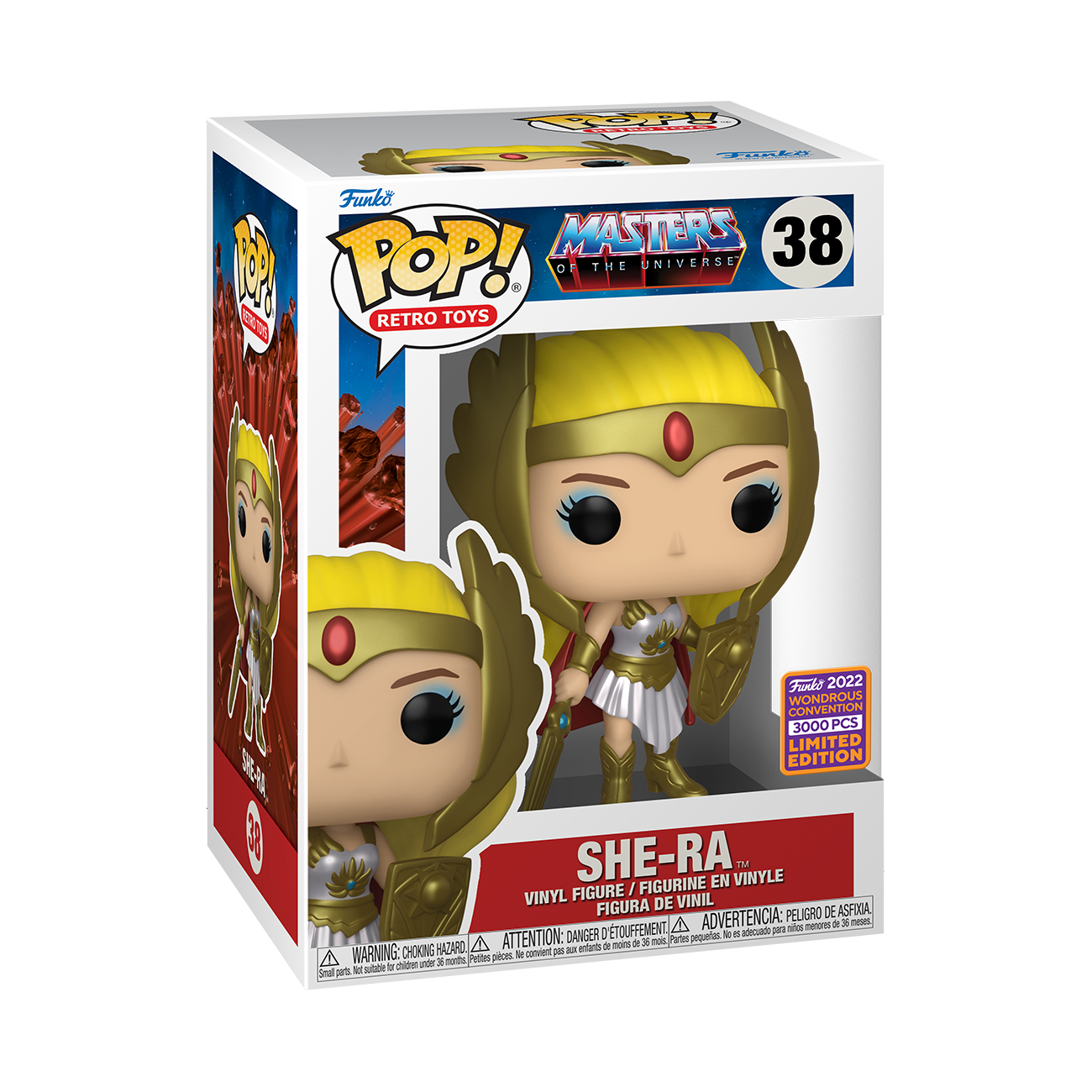 Funko POP! SHE-RA POP! AND COSPLAY MINI BACKPACK BUNDLE [WONDROUS SHARED CONVENTION] #38