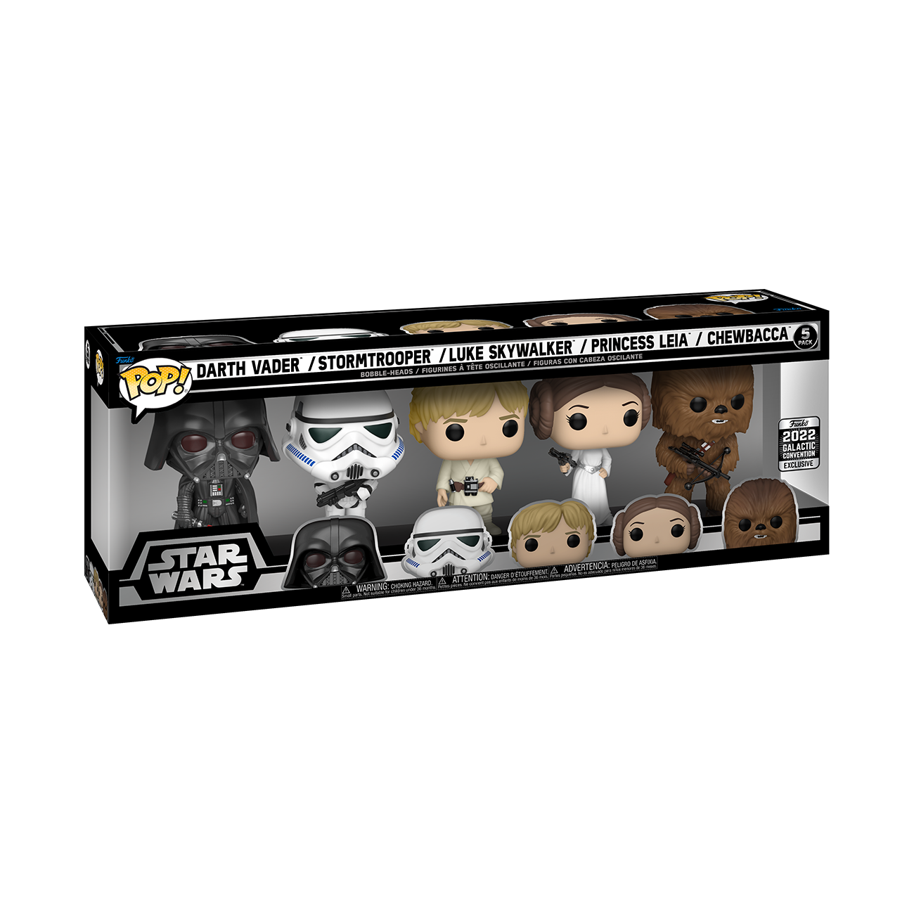 Funko Pop! STAR WARS 2022 GALACTIC CONVENTION 5-PACK