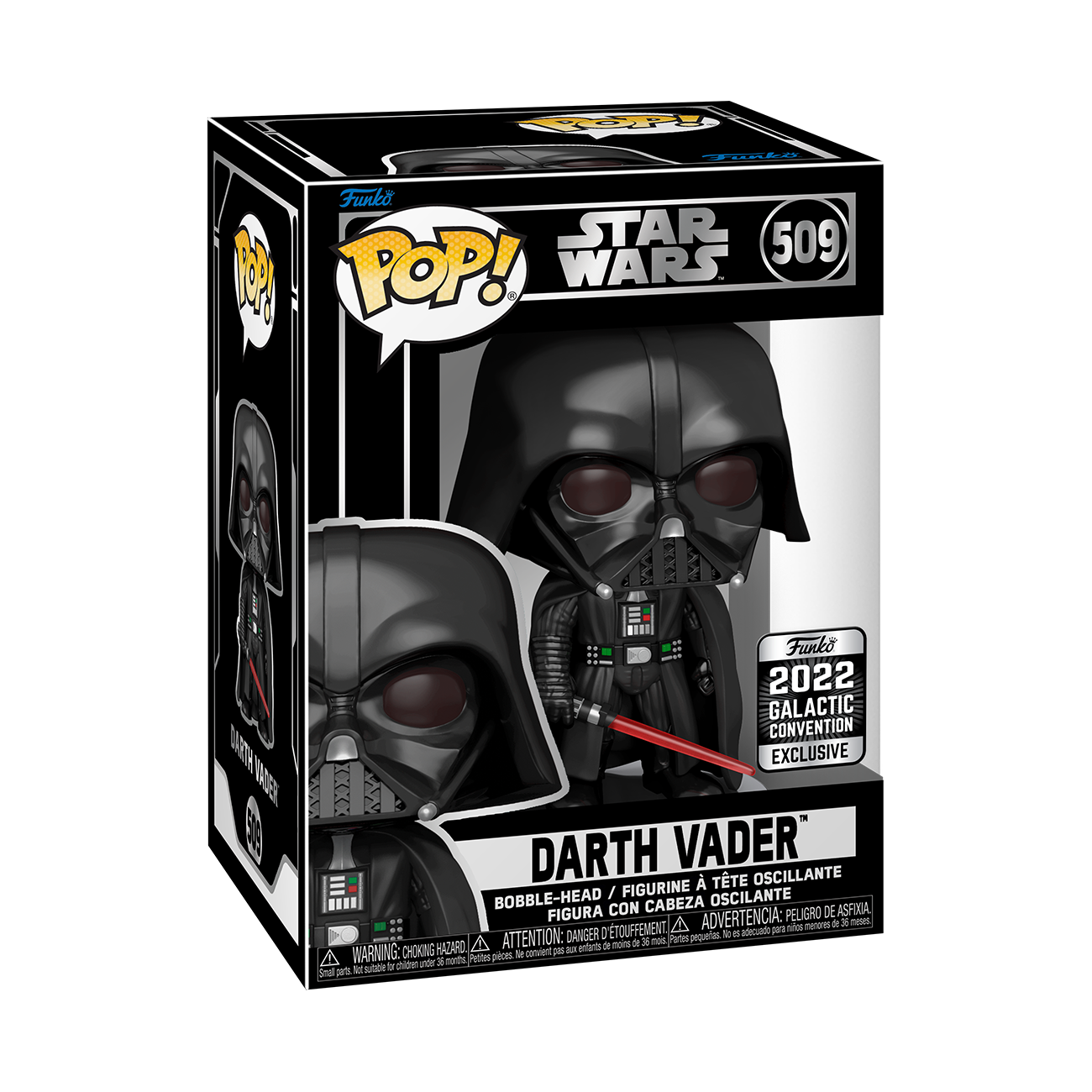 Funko Pop! STAR WARS 2022 GALACTIC CONVENTION DARTH VADER #509
