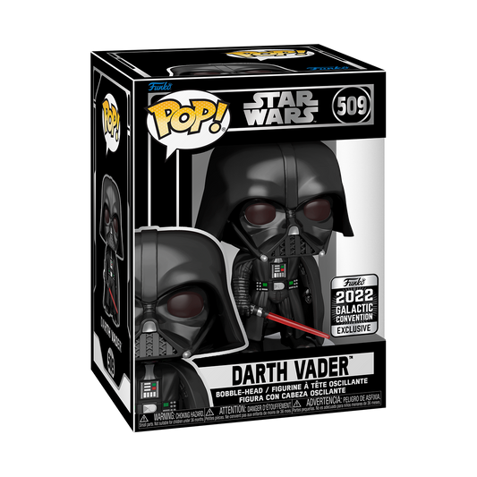 Funko Pop! STAR WARS 2022 GALACTIC CONVENTION DARTH VADER #509