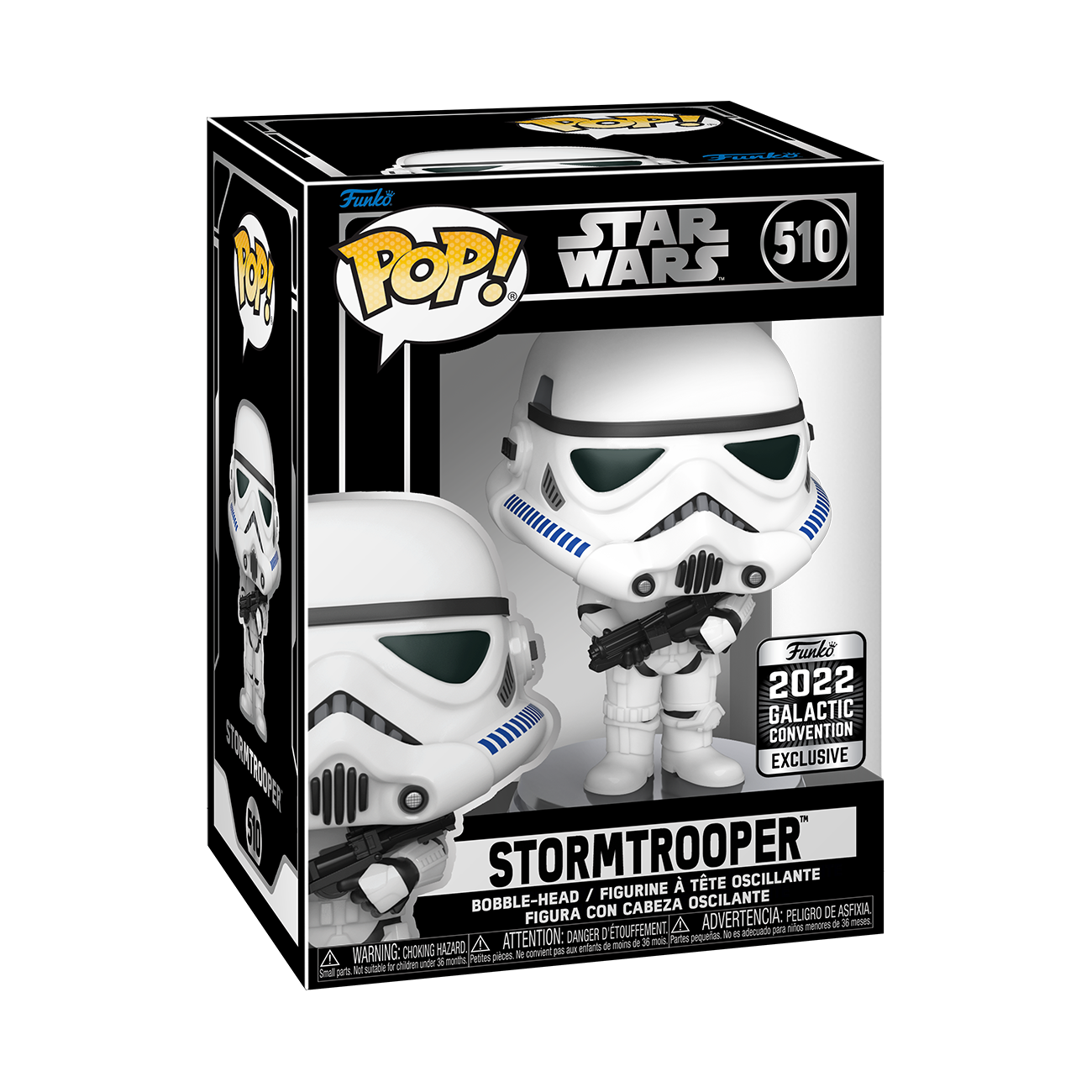 Funko Pop! STAR WARS 2022 GALACTIC CONVENTION STORMTROOPER #510