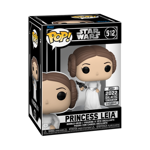 Funko Pop! STAR WARS 2022 GALACTIC CONVENTION PRINCESS LEIA #512