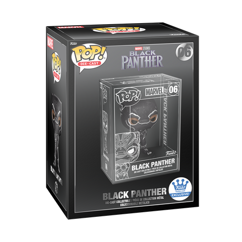FUNKO POP! MARVEL BLACK PANTHER #06 DIECAST *SEALED* *CHANCE OF CHASE*