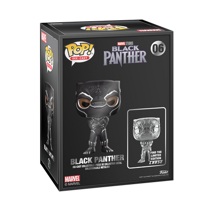 FUNKO POP! MARVEL BLACK PANTHER #06 DIECAST *SEALED* *CHANCE OF CHASE*