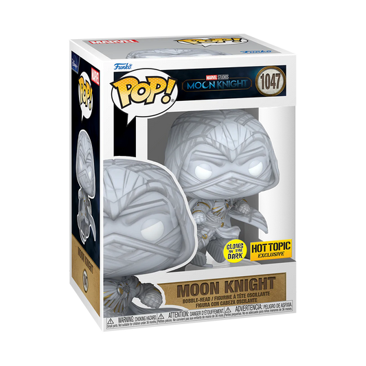 FUNKO POP! MARVEL MOON KNIGHT GITD *HOT TOPIC EXCLUSIVE** #1047