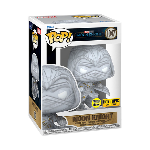 FUNKO POP! MARVEL MOON KNIGHT GITD *HOT TOPIC EXCLUSIVE** #1047