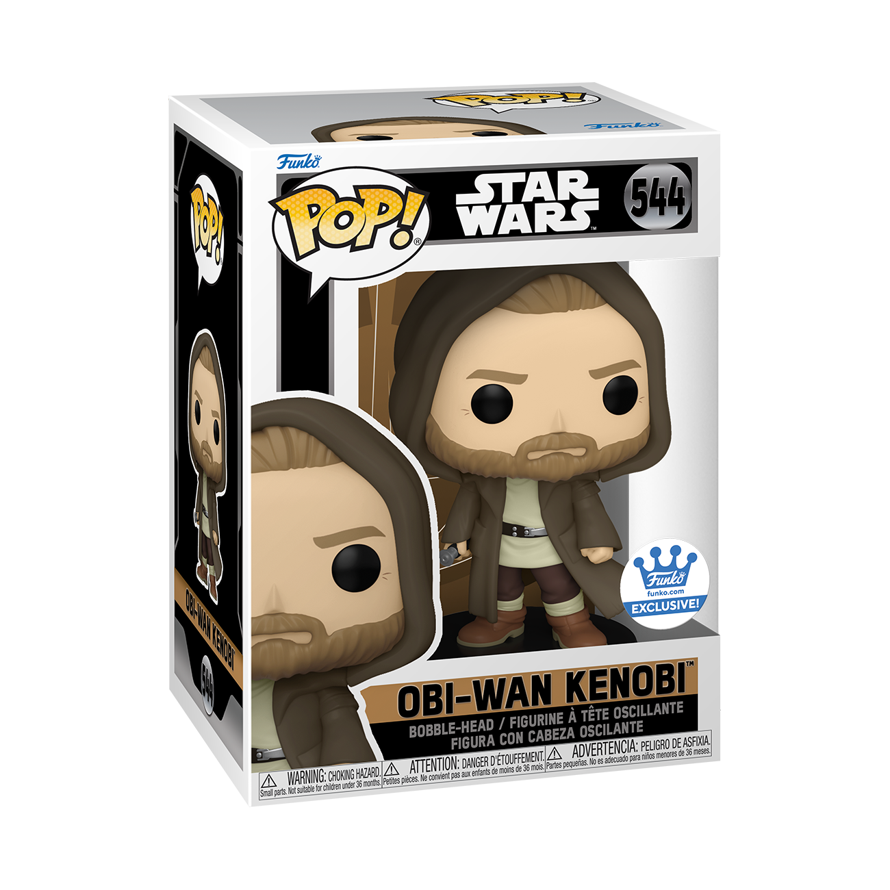 Funko Pop! Star Wars OBI-WAN KENOBI IN JEDI ROBE #544 [*FUNKO SHOP EXCLUSIVE*] *PREORDER*