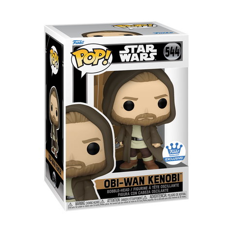 Funko Pop! Star Wars OBI-WAN KENOBI IN JEDI ROBE #544 [*FUNKO SHOP EXCLUSIVE*] *PREORDER*