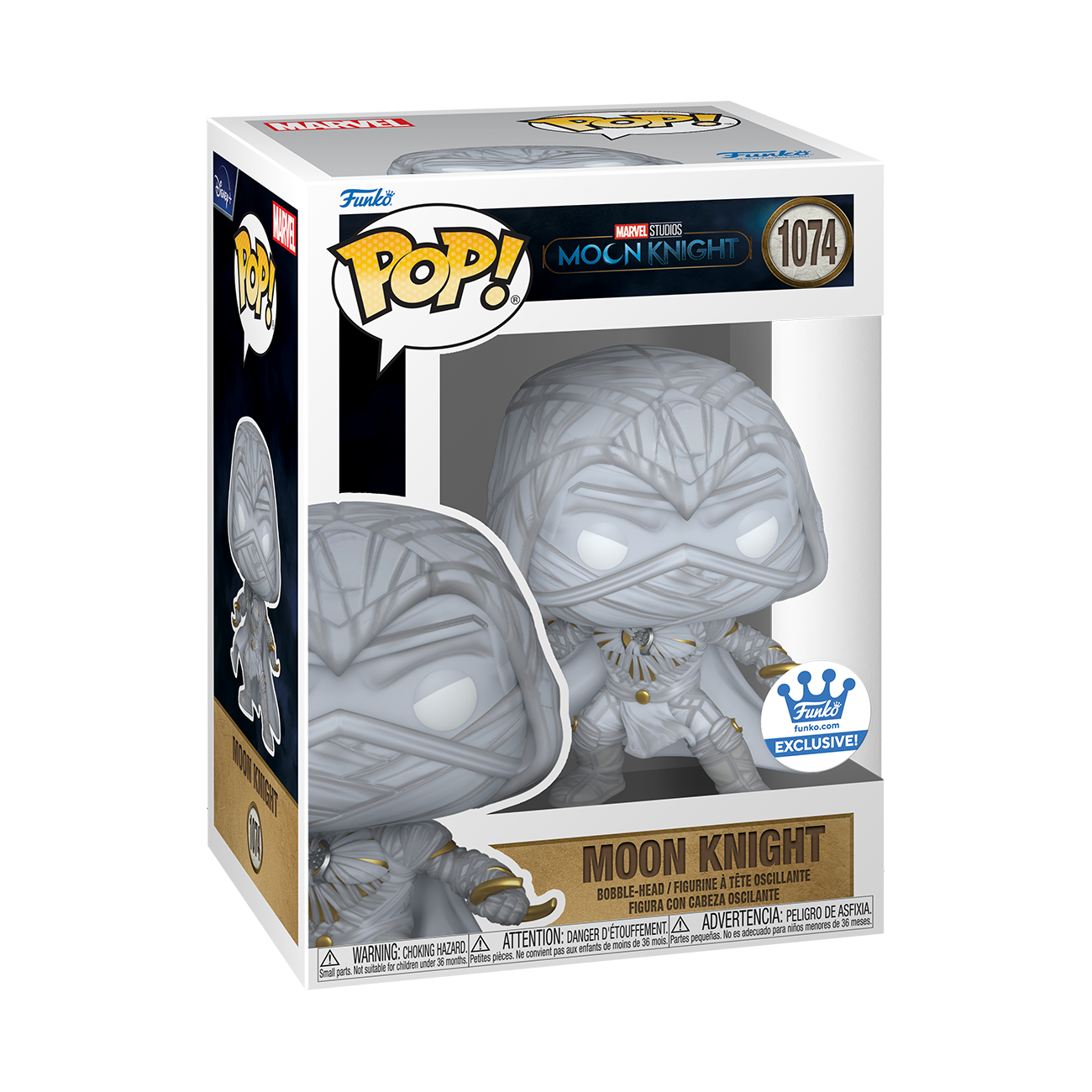 FUNKO POP! MARVEL MOON KNIGHT with weapons [FUNKO SHOP EXCLUSIVE] #1074 *PREORDER*
