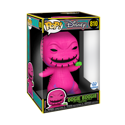 Funko Pop! DISNEY OOGIE BOOGIE BLACKLIGHT 10" [FUNKO SHOP EXCLUSIVE] #810