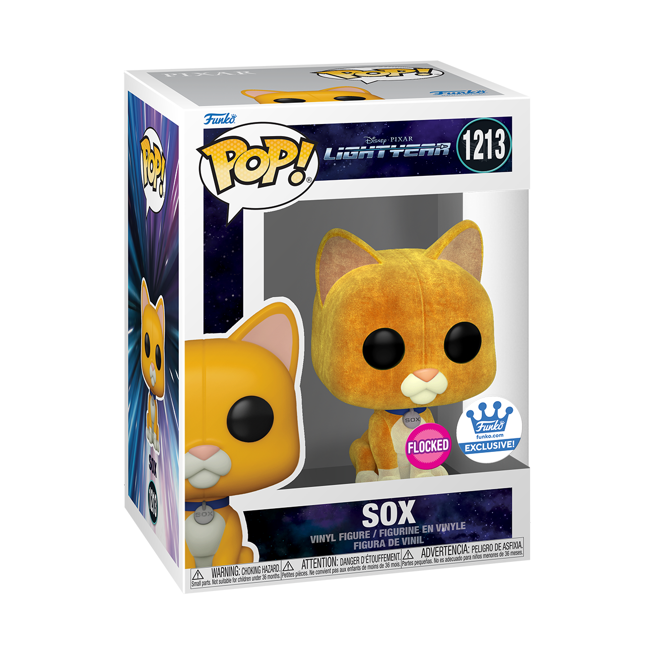 Funko Pop! LIGHTYEAR SOX - FLOCKED #1213 [*FUNKO SHOP EXCLUSIVE*]