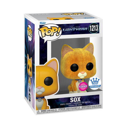 Funko Pop! LIGHTYEAR SOX - FLOCKED #1213 [*FUNKO SHOP EXCLUSIVE*]