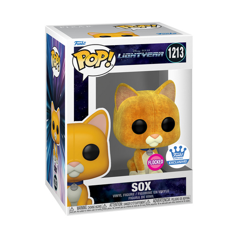 Funko Pop! LIGHTYEAR SOX - FLOCKED #1213 [*FUNKO SHOP EXCLUSIVE*]