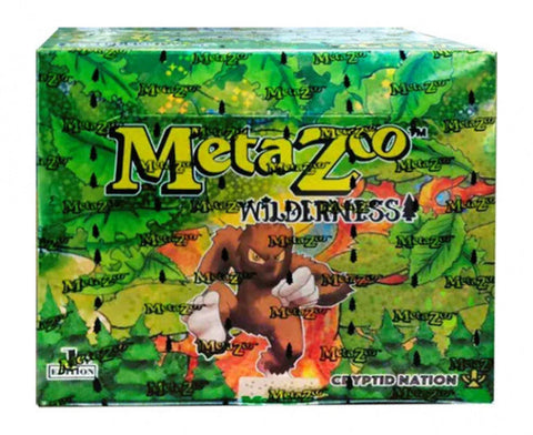 METAZOO - CRYPTID NATION WILDERNEDSS - BOOSTER BOX - 1ST FIRST EDITION
