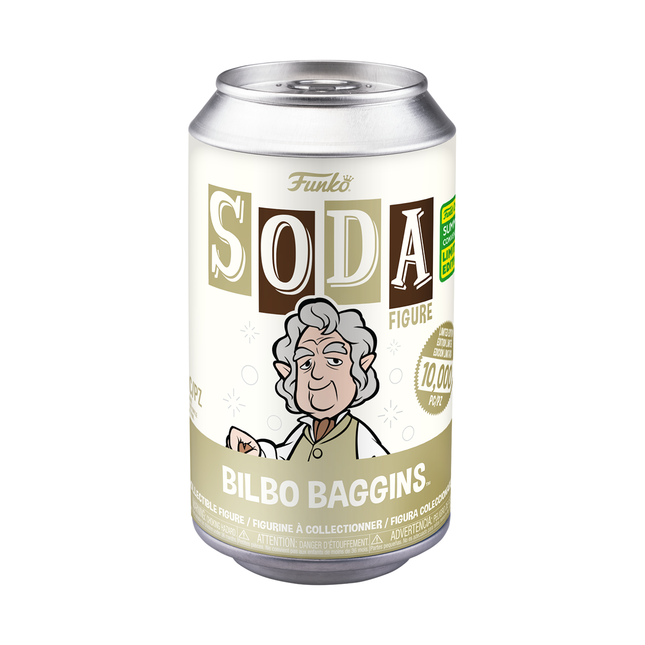BILBO BAGGINS - LORD OF THE RINGS SODA [**SDCC SUMMER SHARED CONVENTION EXCLUSIVE**]