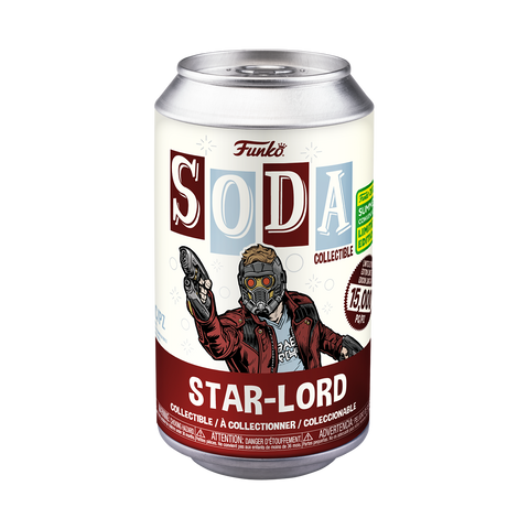 MARVEL STAR LORD GUARDIAN OF THE GALAXY SODA [**SDCC SUMMER SHARED CONVENTION EXCLUSIVE**]